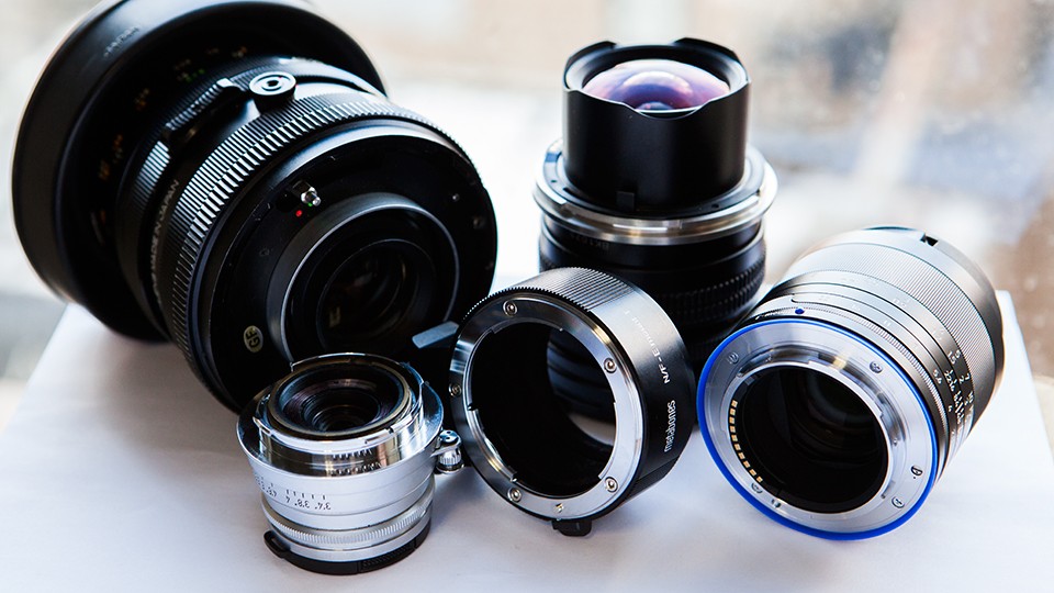 different type of camera lenses